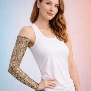 Juzo Compression Sleeve 20-30 mmHg Paisley Henna (NEW)